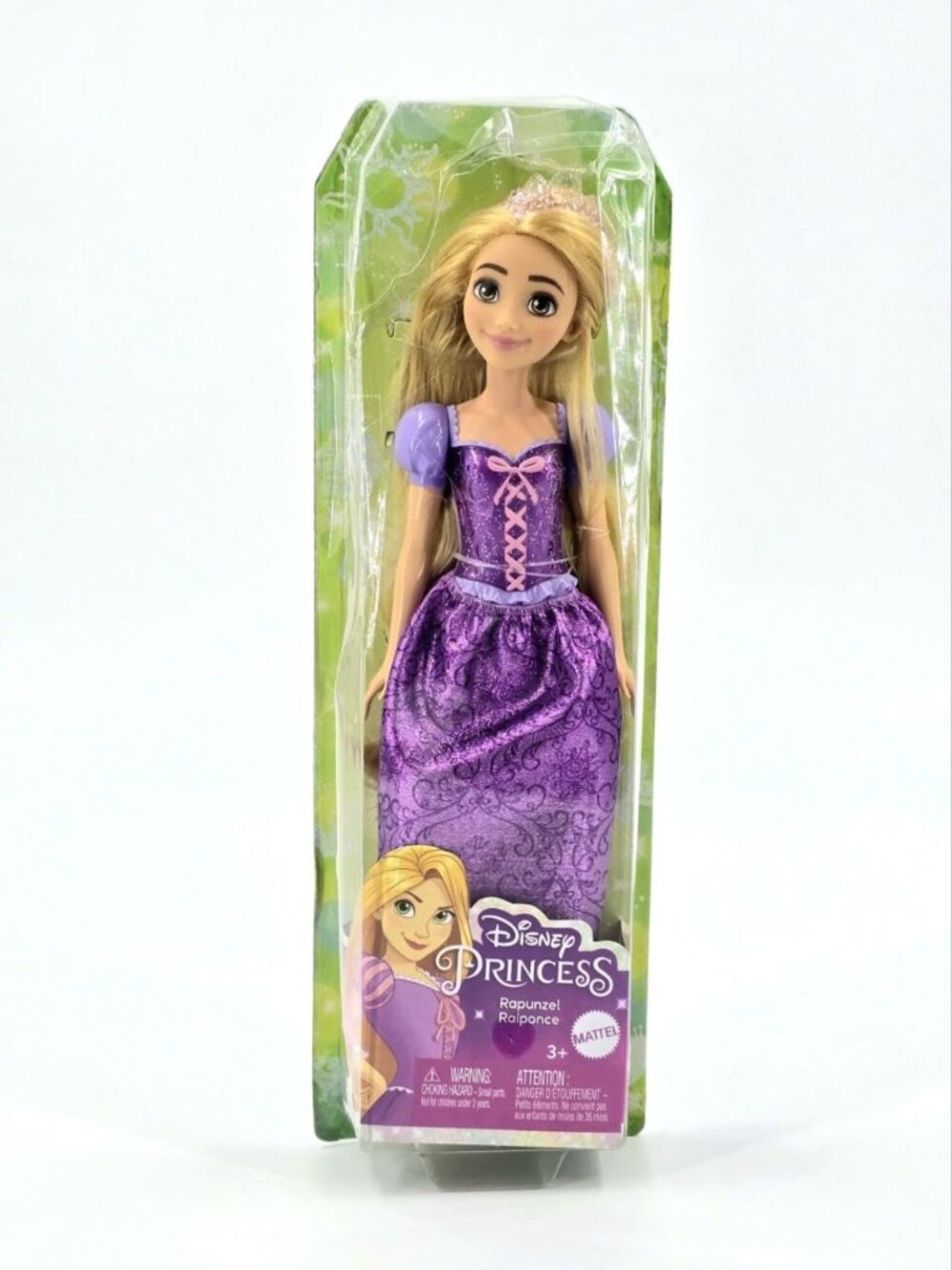 Disney Princess Rapunzel 12” Fashion Doll Sparkling Look Blonde New Barbie